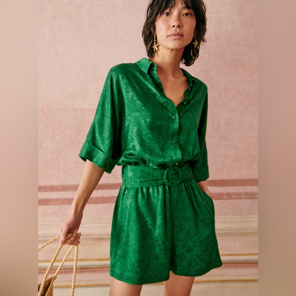 NWT Sezane Joan Jumpsuit - Solidarity Creation